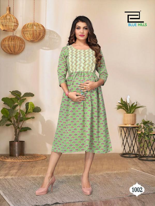 Blue Hills Happiness Fedding Wear Kurti Collection